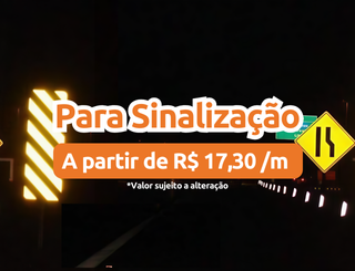 Vinis adesivos para sinalização